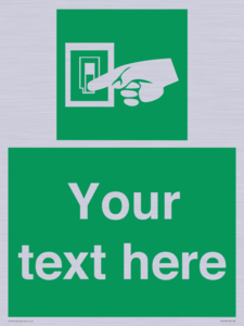 Custom Light Switch Sign